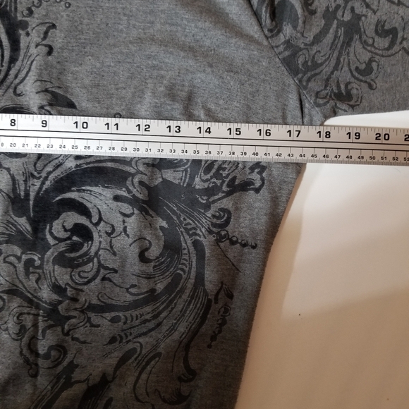 Joseph Ribkoff Gray Knit Dress Black Detail Size 10 - Picture 5 of 8